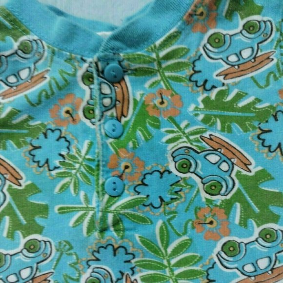 Babyworks Tropical Surf Henley 18m - Picture 3 of 5